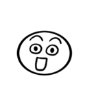 Ah White Funny Emoji（個別スタンプ：17）