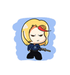 トマホークガール（個別スタンプ：3）