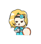 トマホークガール（個別スタンプ：7）