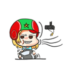 トマホークガール（個別スタンプ：16）