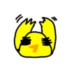 chick yellow（個別スタンプ：7）