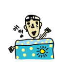 hey what are you doing？（個別スタンプ：3）