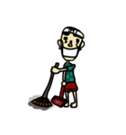 hey what are you doing？（個別スタンプ：16）