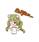 Pokky is white bear（個別スタンプ：6）