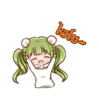 Pokky is white bear（個別スタンプ：15）