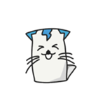 cat paper（個別スタンプ：4）