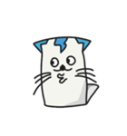 cat paper（個別スタンプ：9）