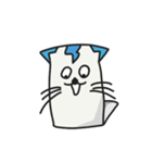 cat paper（個別スタンプ：12）