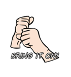 Let The Hands Say（個別スタンプ：1）