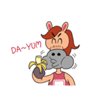 Maarathon (English version)（個別スタンプ：33）