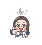 Daily Life of Junior High School Girl（個別スタンプ：9）