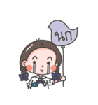 Daily Life of Junior High School Girl（個別スタンプ：16）