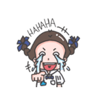 Daily Life of Junior High School Girl（個別スタンプ：25）