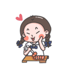Daily Life of Junior High School Girl（個別スタンプ：33）