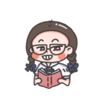 Daily Life of Junior High School Girl（個別スタンプ：34）