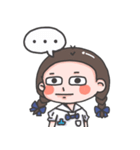 Daily Life of Junior High School Girl（個別スタンプ：35）