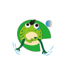 Need for single cell frogs（個別スタンプ：14）