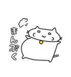 しろねこ しろたん（個別スタンプ：24）