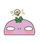 クローバー宇宙人（個別スタンプ：24）