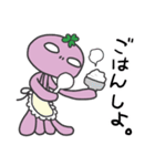 クローバー宇宙人（個別スタンプ：32）