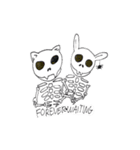 Spooky catbun loving（個別スタンプ：22）