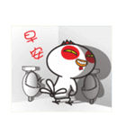 Like to say good morning chicken（個別スタンプ：13）