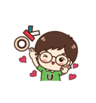 Mr.Udom ＆ Witty(Cute Version)（個別スタンプ：6）
