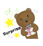 Choco Bear in love（個別スタンプ：15）