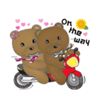 Choco Bear in love（個別スタンプ：21）