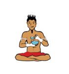 Thailand boxing ＆ Mr.Pokpong（個別スタンプ：4）