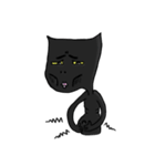 Weird Black cat（個別スタンプ：4）