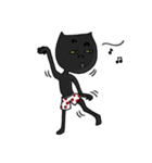Weird Black cat（個別スタンプ：15）
