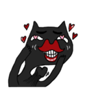 Weird Black cat（個別スタンプ：20）