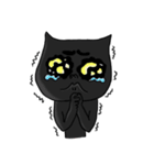 Weird Black cat（個別スタンプ：26）