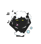 Weird Black cat（個別スタンプ：32）