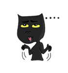 Weird Black cat（個別スタンプ：39）