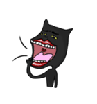 Weird Black cat（個別スタンプ：40）