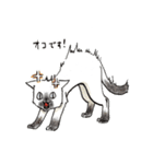 自由な猫達（個別スタンプ：6）