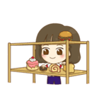 a lovely girl ＆ squishies (Thai version)（個別スタンプ：39）
