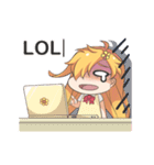 Lily and Marigold Full Animated Molly（個別スタンプ：15）