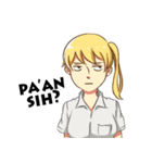 Beautiful and Handsome School Teenager（個別スタンプ：5）