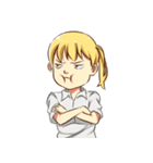 Beautiful and Handsome School Teenager（個別スタンプ：9）
