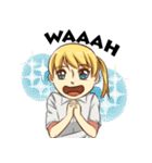 Beautiful and Handsome School Teenager（個別スタンプ：10）