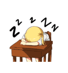 Beautiful and Handsome School Teenager（個別スタンプ：14）