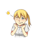 Beautiful and Handsome School Teenager（個別スタンプ：15）
