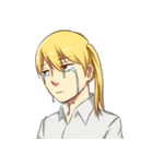 Beautiful and Handsome School Teenager（個別スタンプ：17）