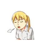 Beautiful and Handsome School Teenager（個別スタンプ：18）