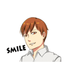 Beautiful and Handsome School Teenager（個別スタンプ：21）