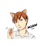Beautiful and Handsome School Teenager（個別スタンプ：23）