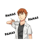 Beautiful and Handsome School Teenager（個別スタンプ：25）